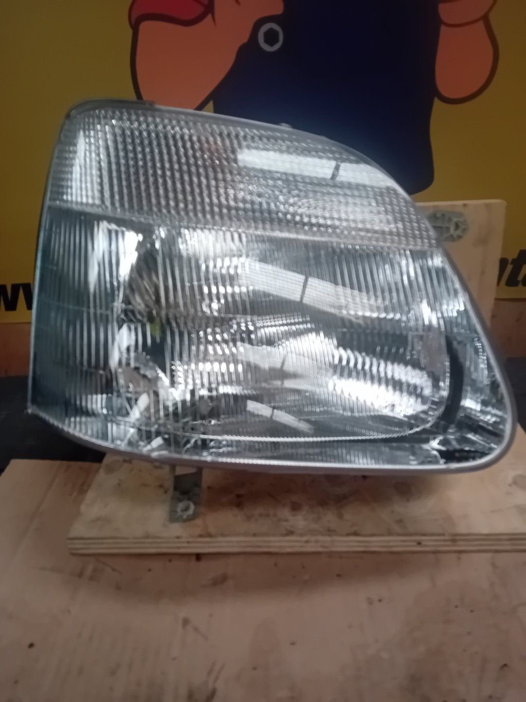 Rechter koplamp Opel Agila A bj.2001, Gebruikt, -, Opel, Ophalen of Verzenden