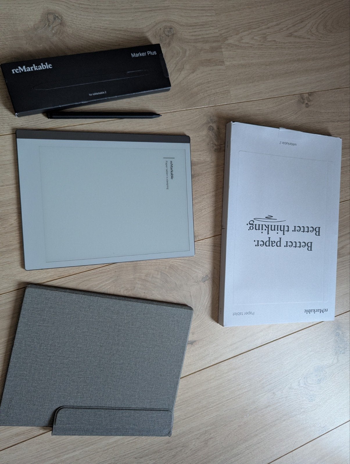 Remarkable 2 Paper Tablet met Marker Plus, Computers en Software, E-readers, Zo goed als nieuw, Ophalen of Verzenden