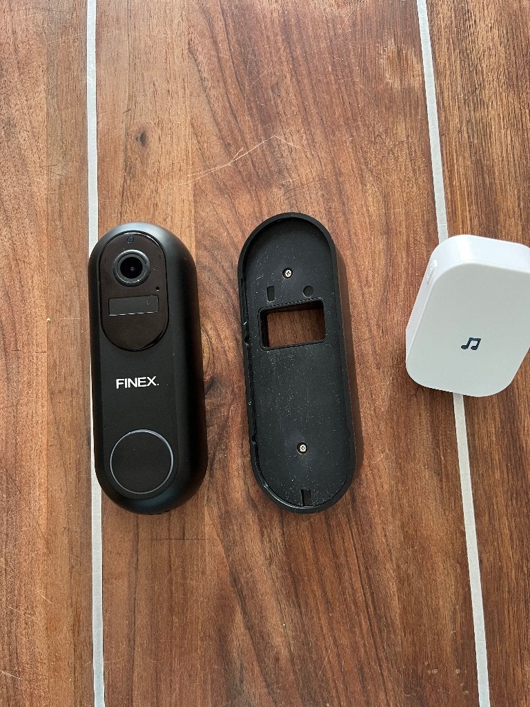 finex slimme deurbel V2, Ophalen of Verzenden, Bewegingsdetectiesensor, Zo goed als nieuw, Bedraad