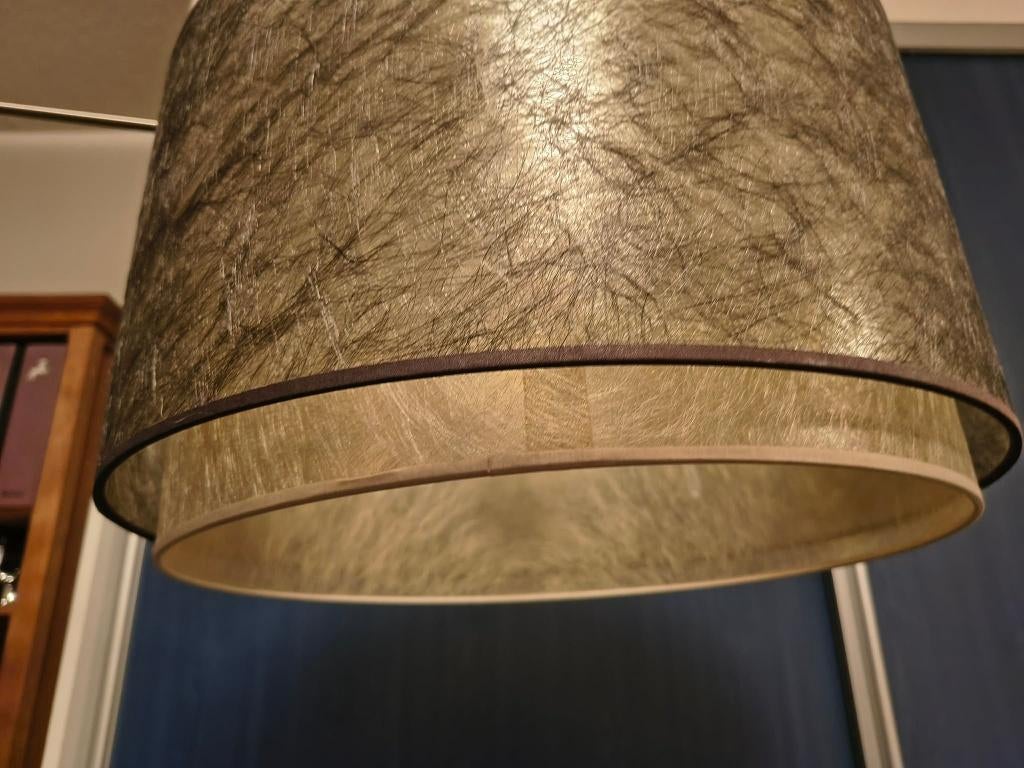 Lampenkap, Huis en Inrichting, Lampen | Lampenkappen, Gebruikt, 25 tot 50 cm, Rond, Ophalen of Verzenden