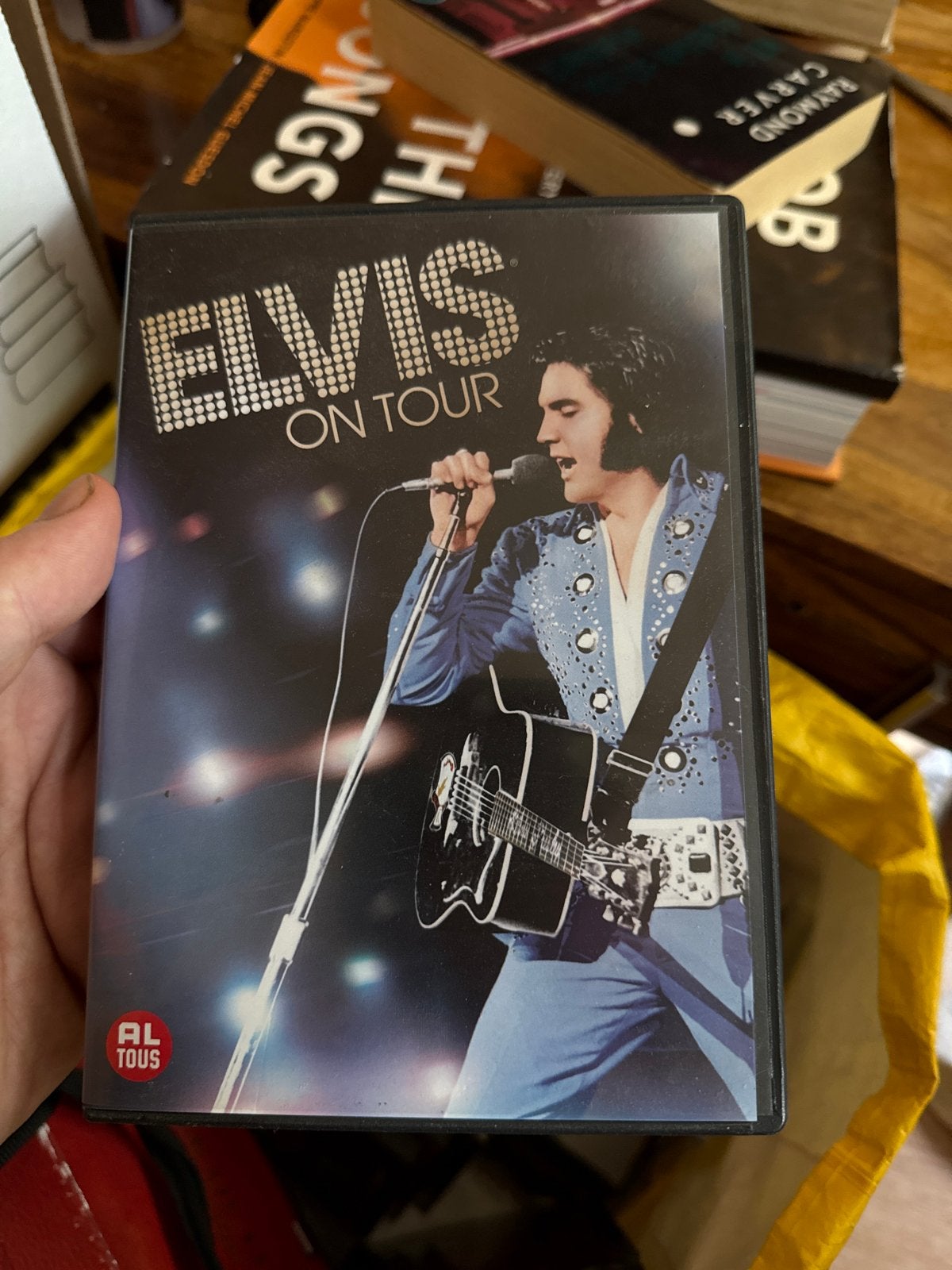Elvis On Tour DVD - Muziekdocumentaire, Nederlands, Ophalen of Verzenden, Gebruikt, Engels