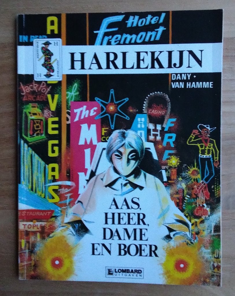 Harlekijn - Aas, Heer, Dame en Boer, Boeken, Eén stripboek, Dany & Van Hamme, Ophalen, Gelezen