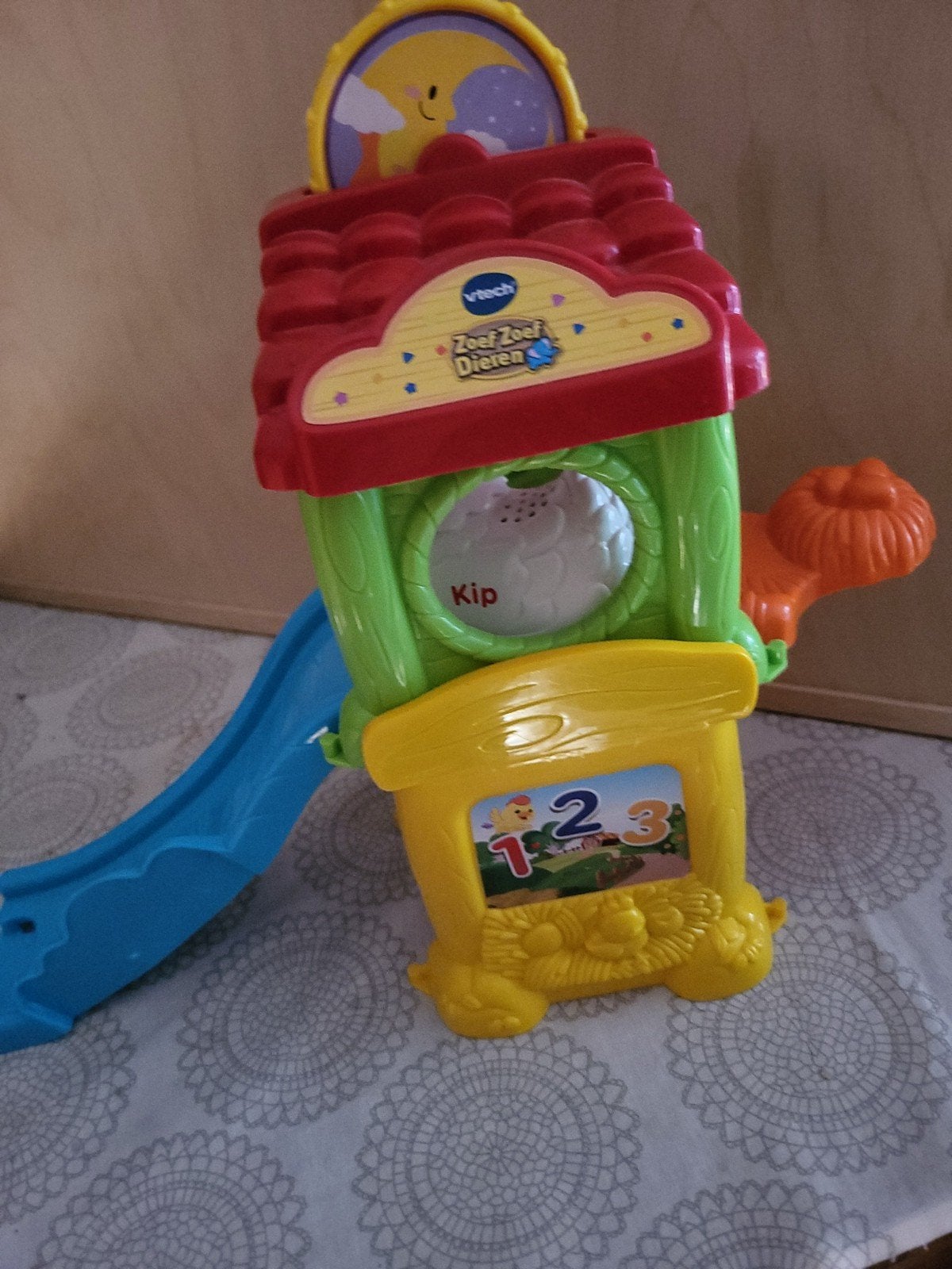 vtech zoef zoef  kip met kuiken., Ophalen of Verzenden, Gebruikt, 6 maanden tot 2 jaar