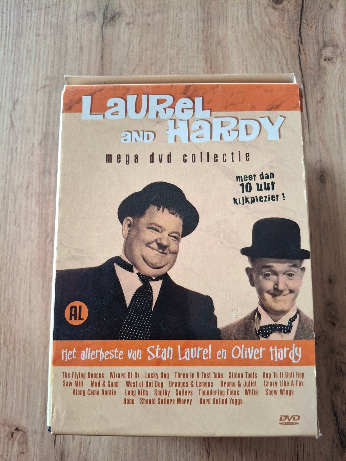 Boxs van 6 dvd's van Laurel en Hardy
Zgan

Bieden, Alle leeftijden, Ophalen of Verzenden, Zo goed als nieuw