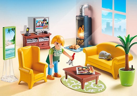 5308 de woonkamer voor oa het poppenhuis, Ophalen, Complete set, Nieuw, City life
