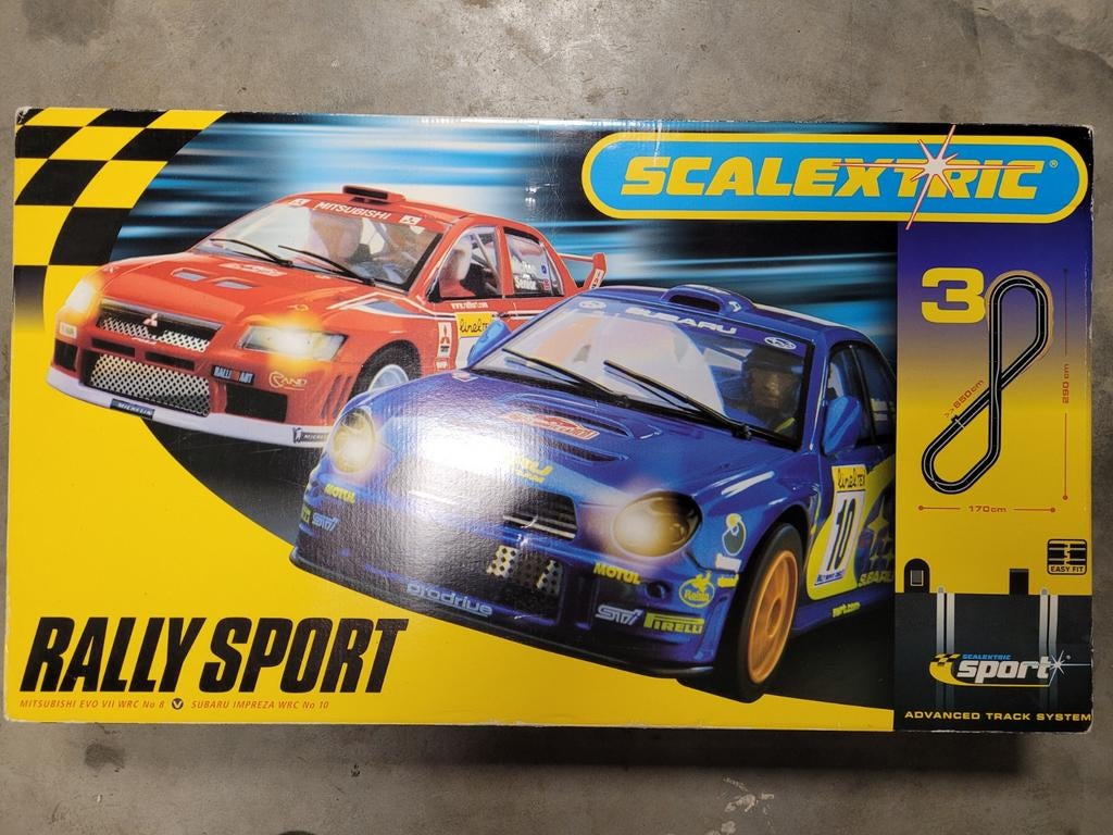 Scalextric Sport racebaan (zonder auto's), Ophalen, Gebruikt, Elektrisch, Overige merken