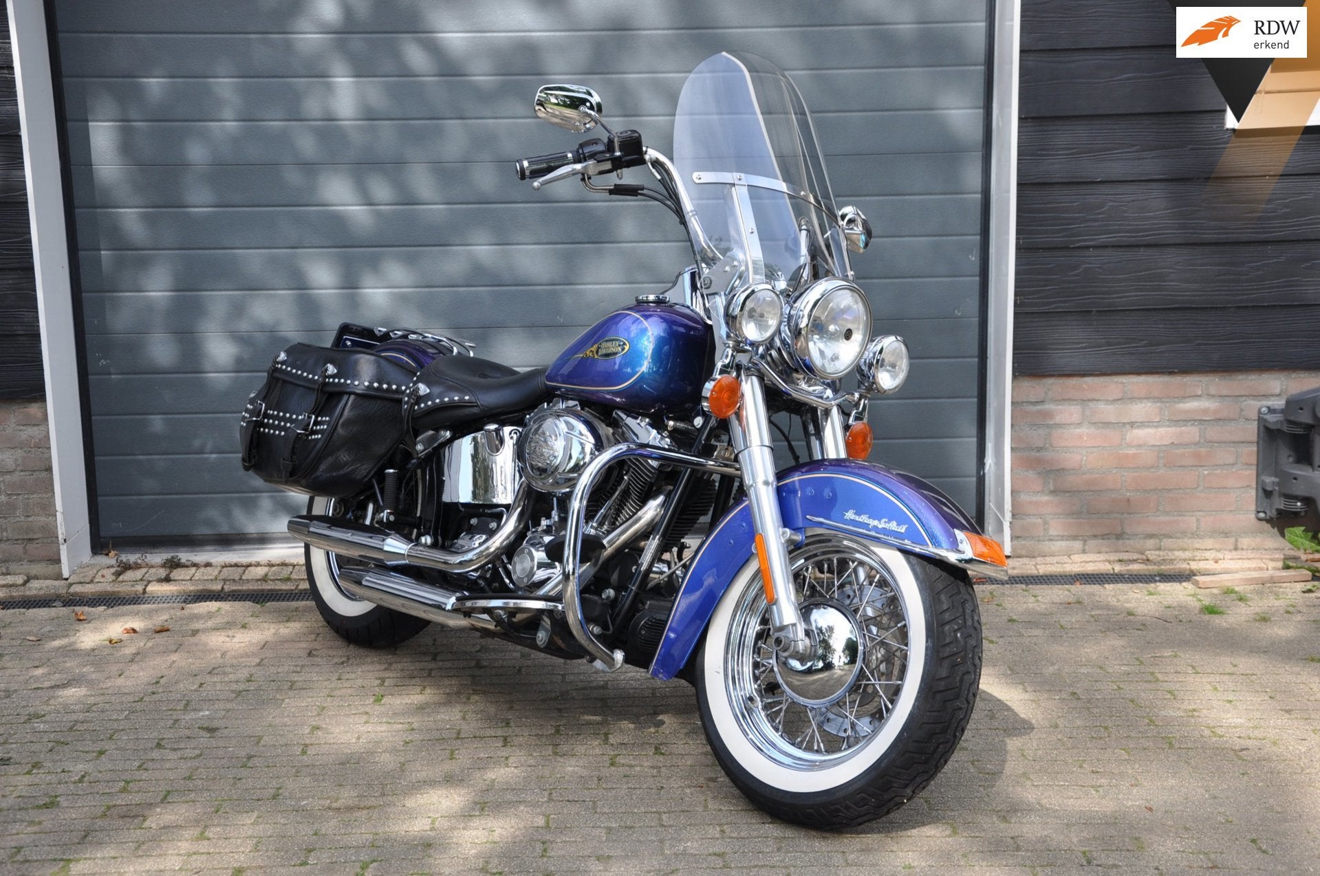 Harley Davidson FLSTC Heritage Classic, Motoren, Chopper, Meer dan 35 kW, Handgeschakeld, 1584 cc