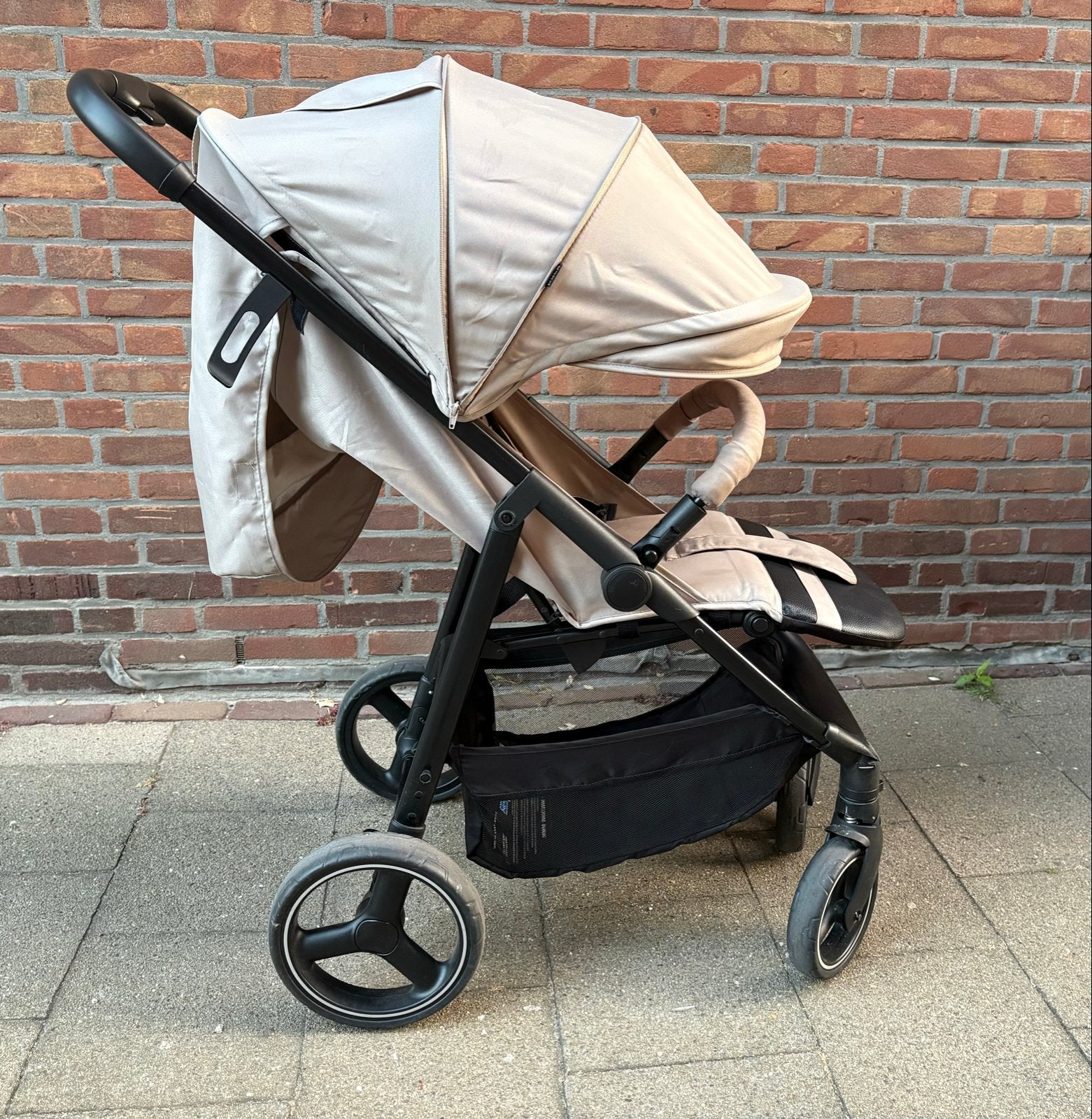Puck Flo Buggy - Clay, Ophalen, Gebruikt, Overige merken, Zonnekap