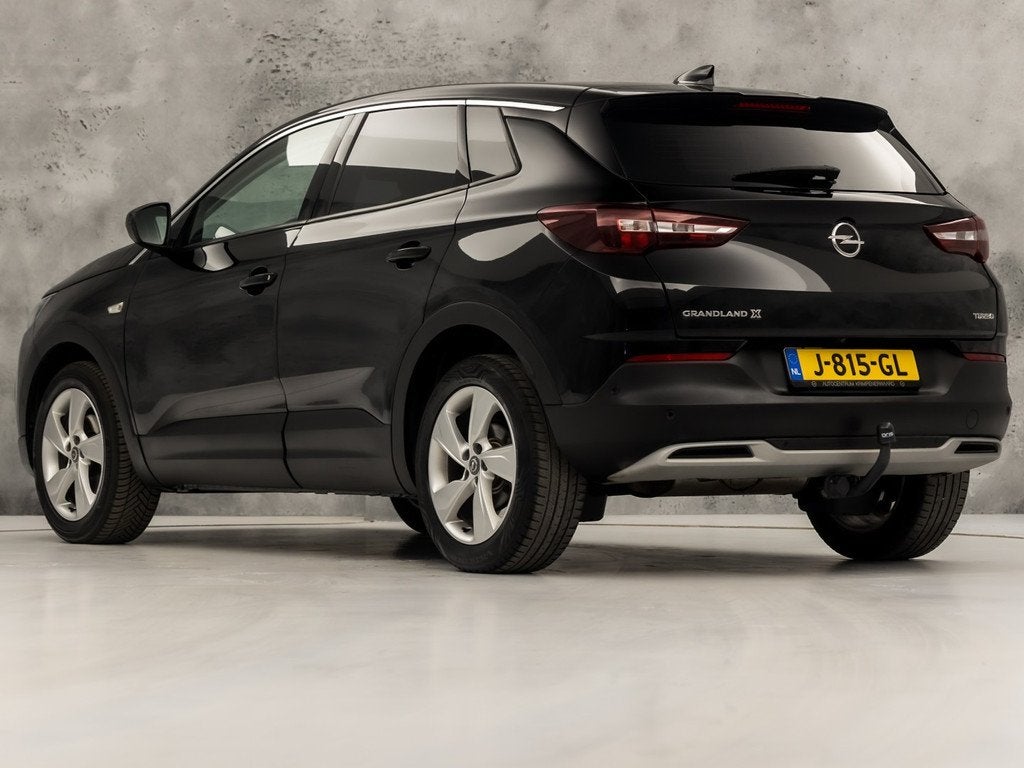 Opel Grandland X 1.2 Turbo Sport Automaat (APPLE CARPLAY, GR, Auto's, Opel, 12 maanden, Gebruikt, 1199 cc, Leder en Stof