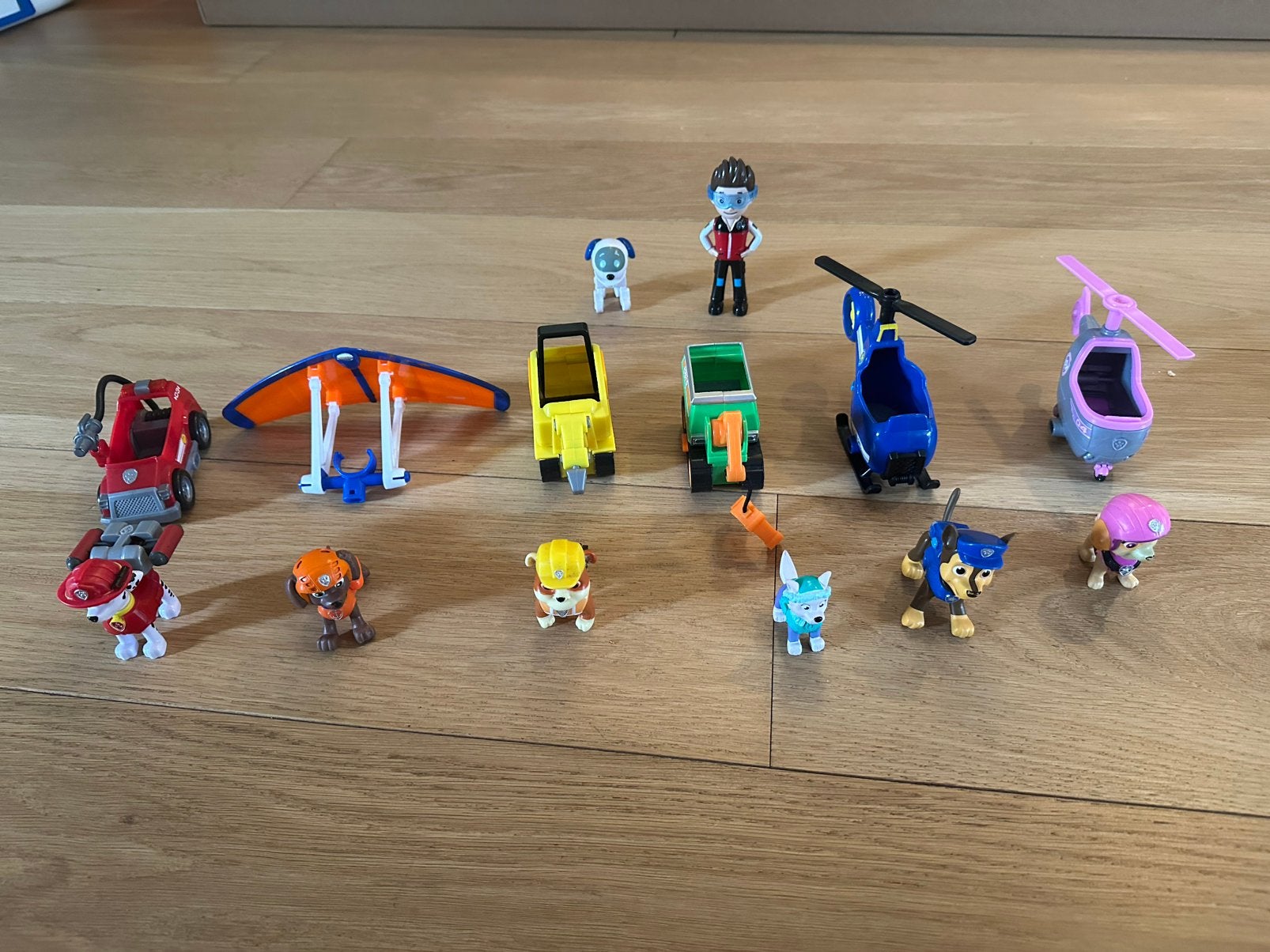 Paw patrol set te koop incl robohond en Ryder, Ophalen of Verzenden, Zo goed als nieuw