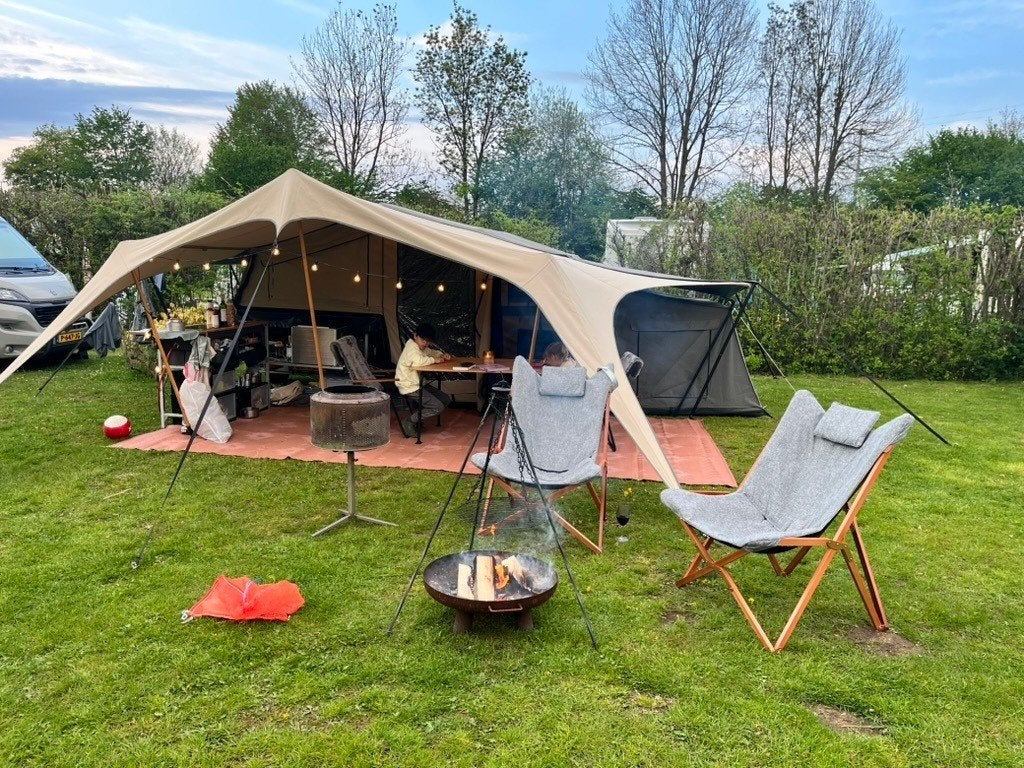 Campooz Lazy Jack (special edition) met veel features/extras, Caravans en Kamperen, Ophalen, Beige, Aanwezig, Campooz