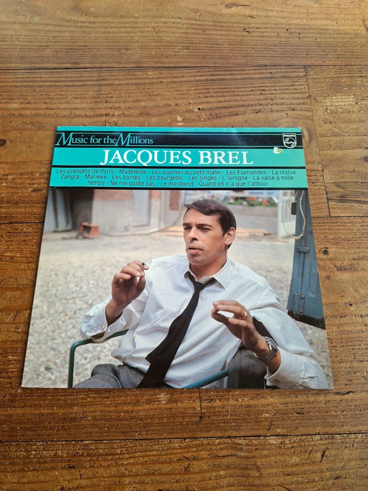 Jacques Brel - Music for the Millions (Vinyl LP), Cd's en Dvd's, Ophalen of Verzenden, Gebruikt, Album, Chanson