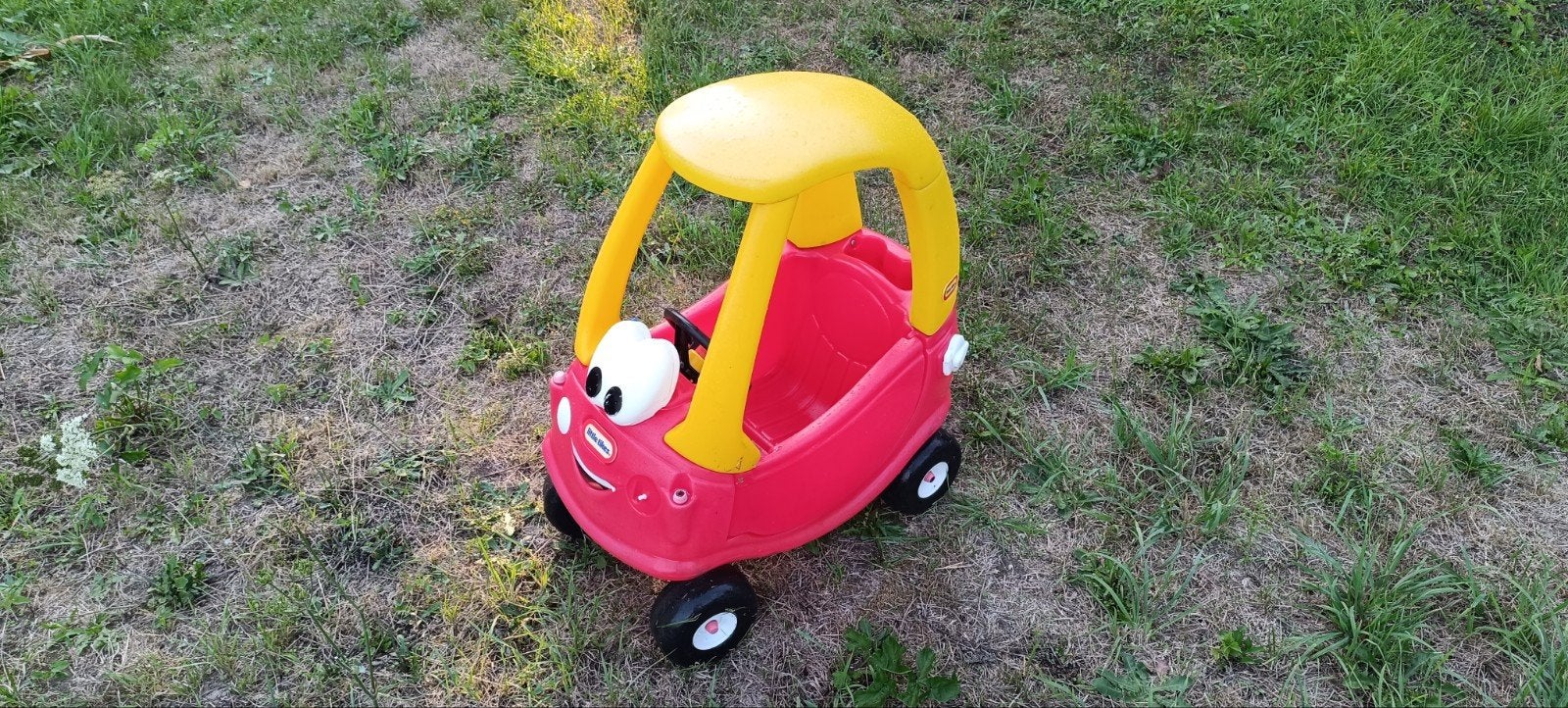 Little Tikes loop auto geel-rood, Ophalen, Zo goed als nieuw