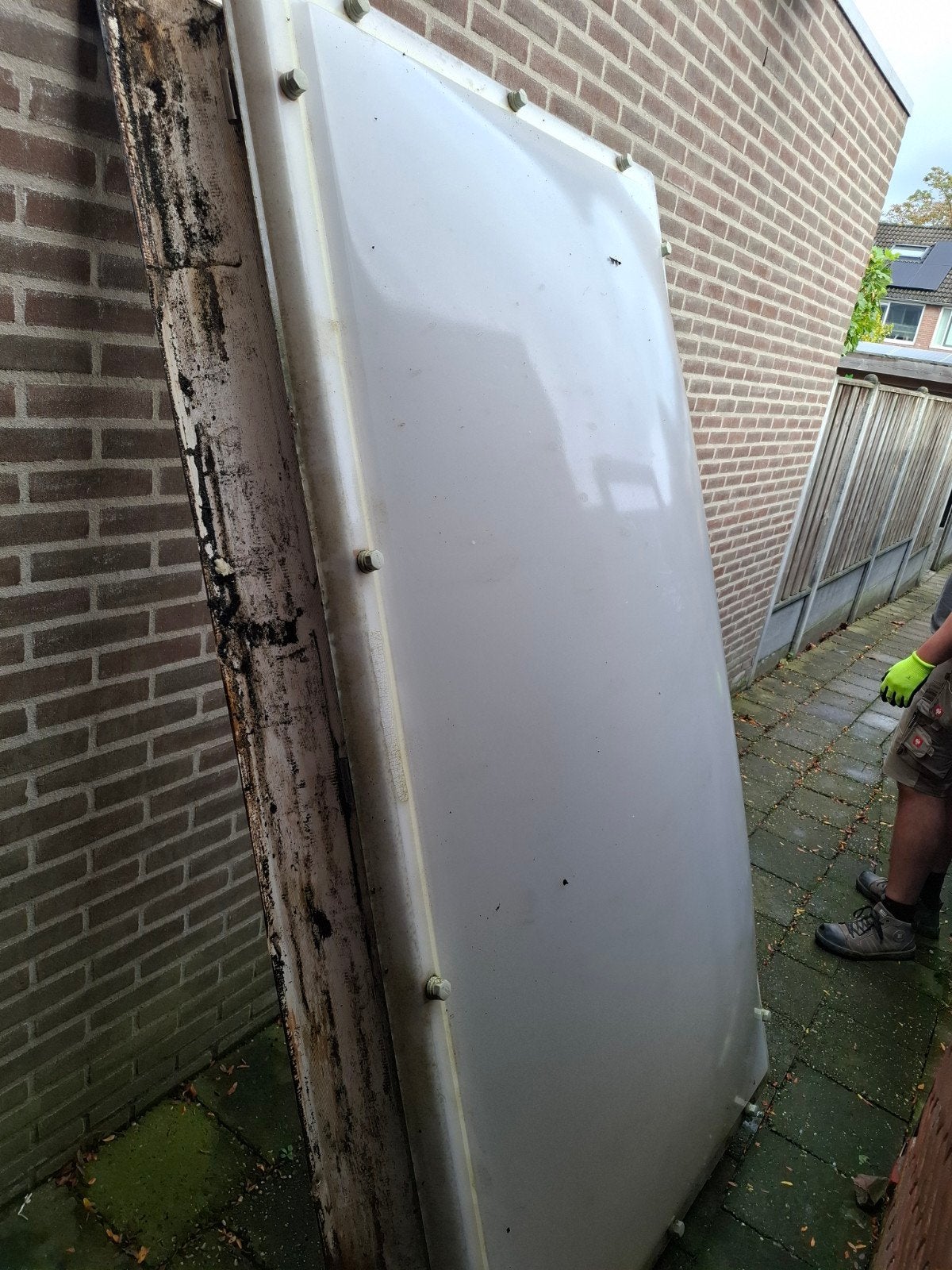 lichtkoepel 231x131 cm, Doe-het-zelf en Verbouw, Ophalen, Gebruikt, 160 cm of meer, 120 tot 160 cm