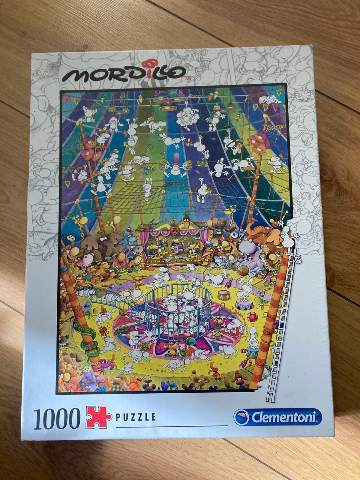 Puzzel 1000 stukjes clementoni, Ophalen of Verzenden, 500 t/m 1500 stukjes, Gebruikt, Legpuzzel