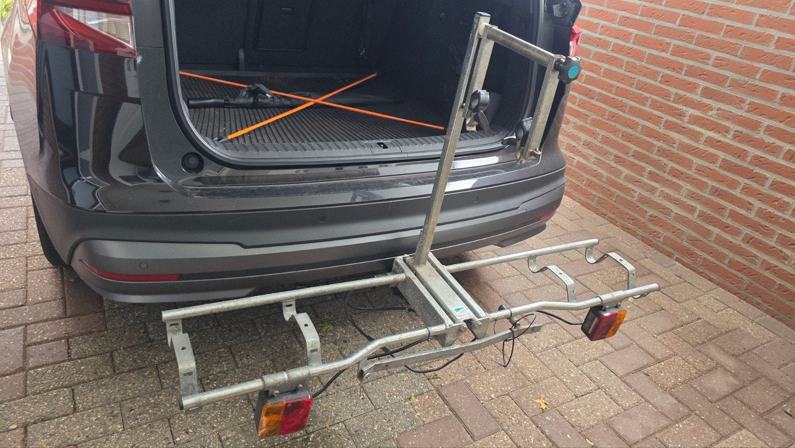 Multa opvouwbare fietsendrager 2 fietsen, Ophalen, 2 fietsen, Gebruikt, Trekhaakdrager