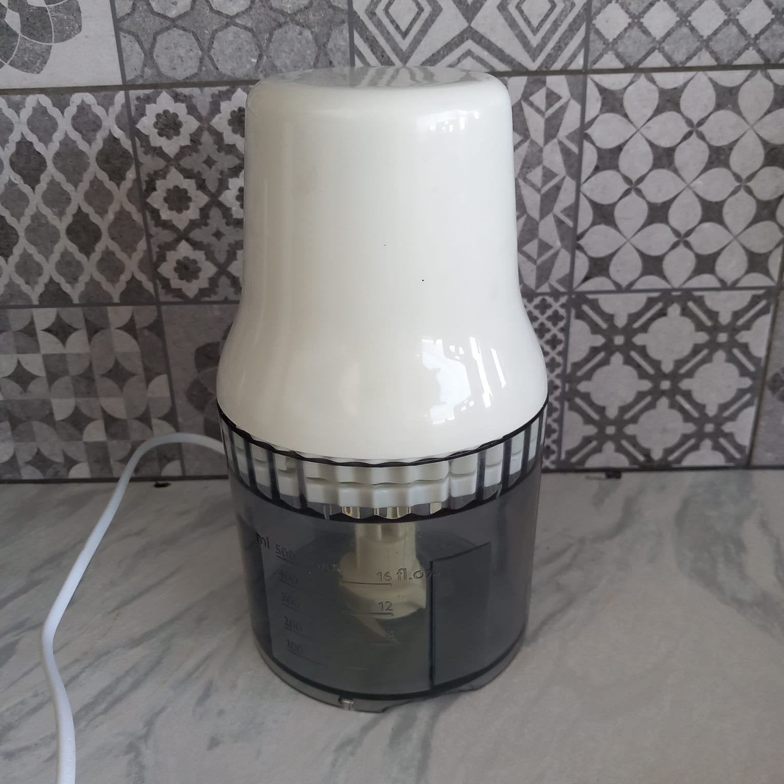 Philips HR1393 Hakmolen - Compact en Krachtig, Gebruikt, Ophalen of Verzenden, Vaatwasserbestendig, Minder dan 1 liter