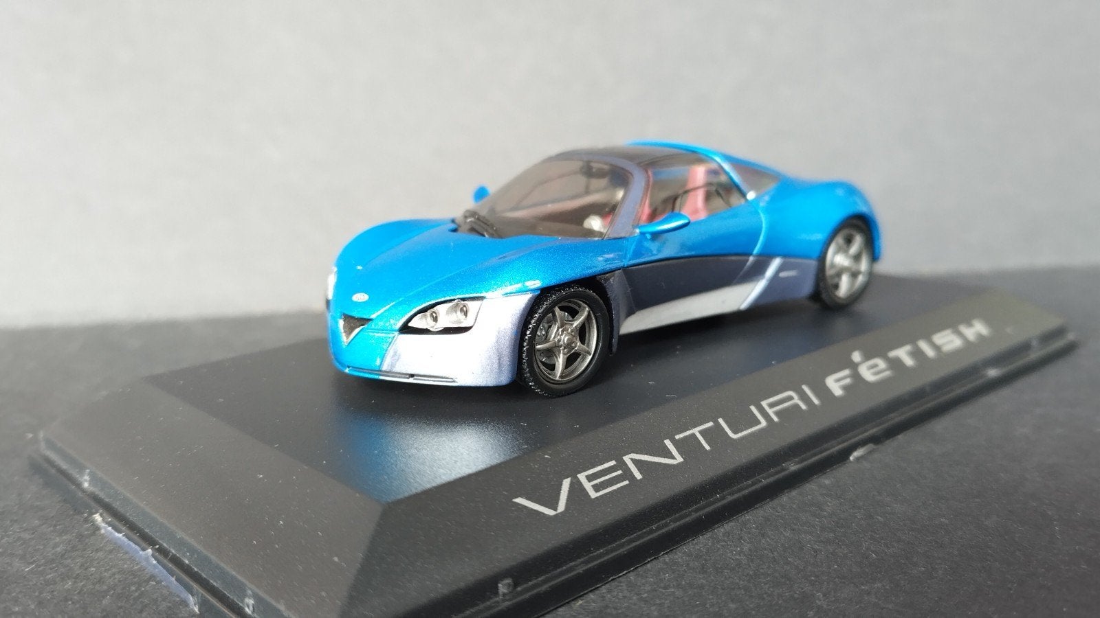 Venturi Fetish 1:43 Altaya Ixo Pol, Overige merken, Auto, Verzenden, .