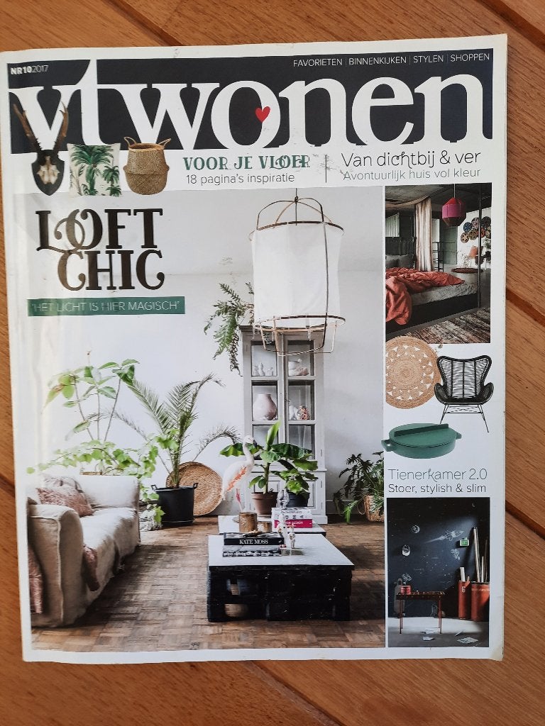 VTWonen Magazine Nr. 10 2017, Boeken, Ophalen of Verzenden, Zo goed als nieuw