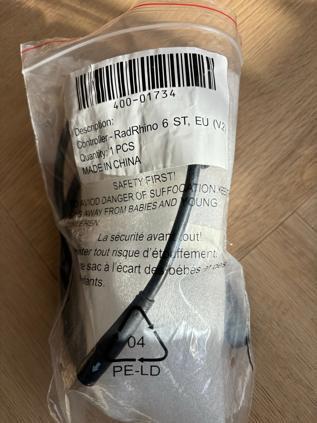 Nieuwe Controller voor Rad Rhino 6+ step thru Rad Powerbikes, Elektrische fiets, Overige materialen, Overige typen, Nieuw