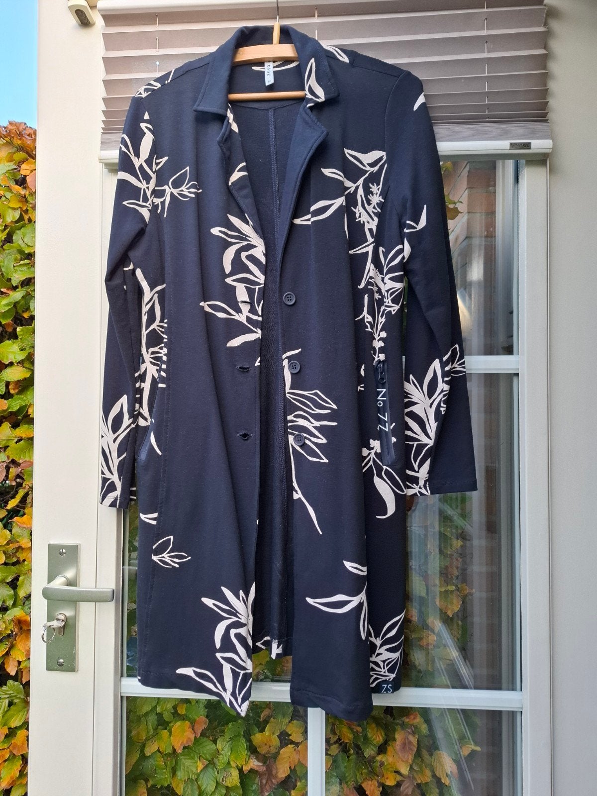 Zoso blazer. Tricot donkerblauw. Maat M, Maat 38/40 (M), Blauw, Ophalen of Verzenden, Zo goed als nieuw
