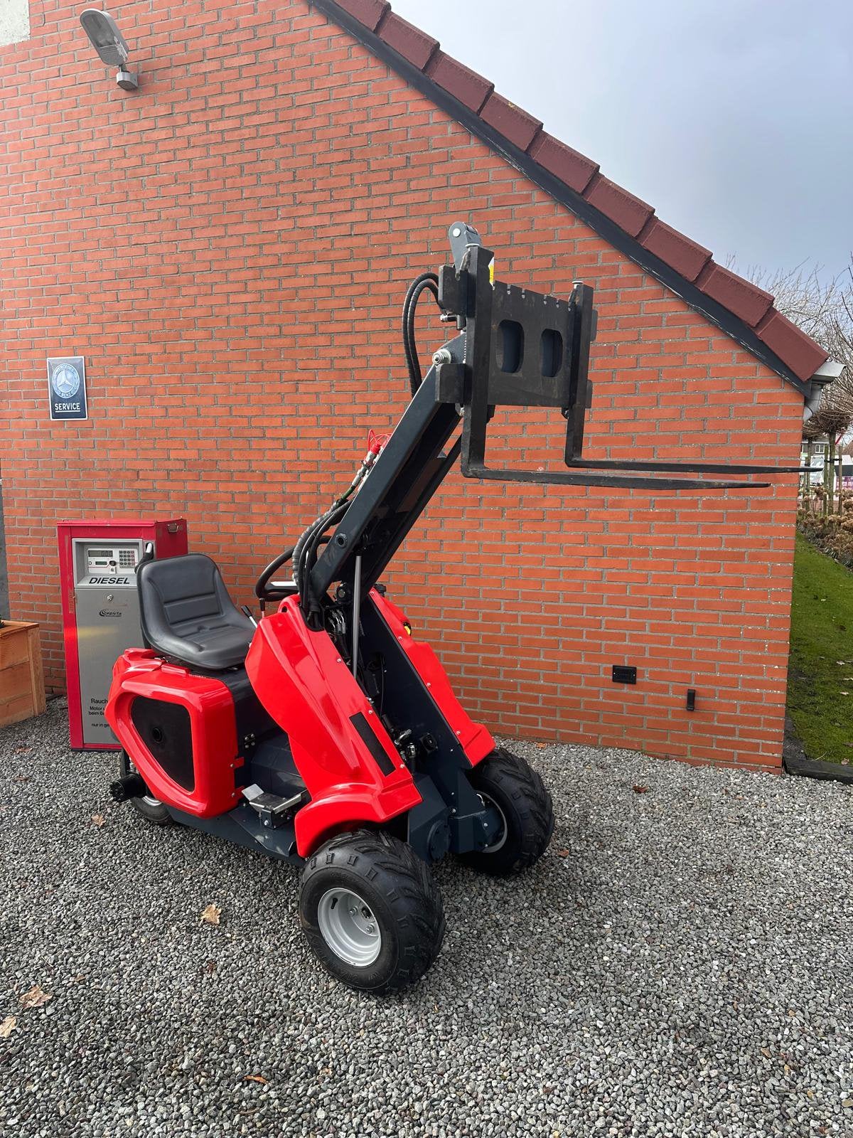 Minishovel H130 !, Ophalen, Wiellader of Shovel
