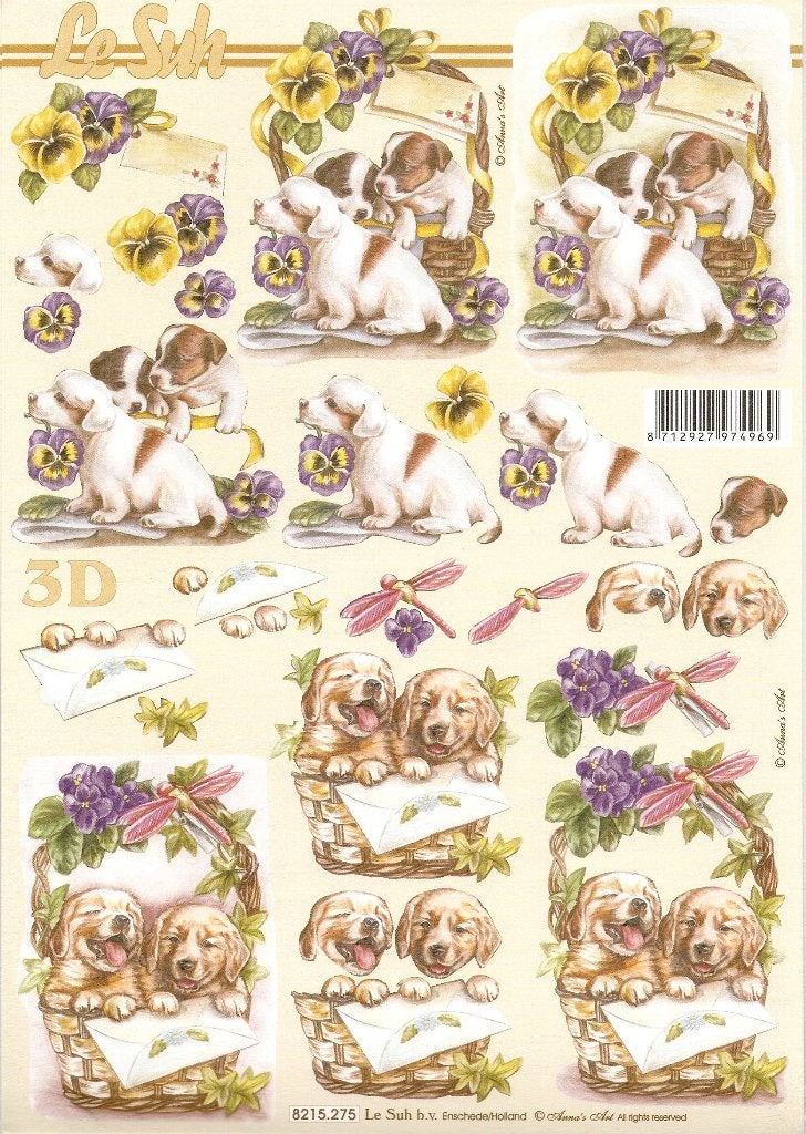 d29 knipvel le suh 8215.275 honden mandje, Ophalen of Verzenden, Nieuw, Dieren, Knipvel