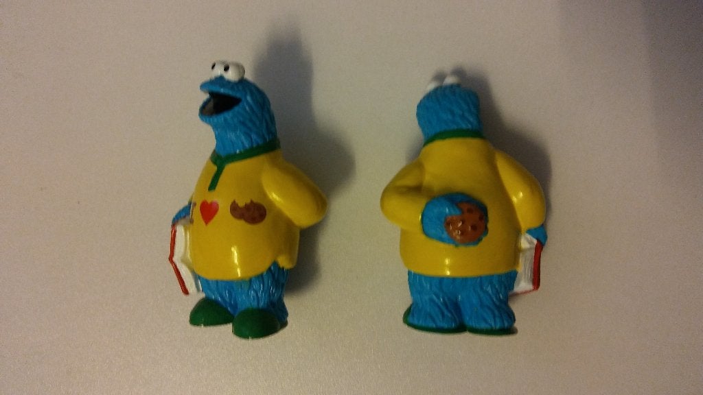 Sesamstraat Muppets Koekiemonster Applause pvc figuur, Ophalen of Verzenden, Zo goed als nieuw