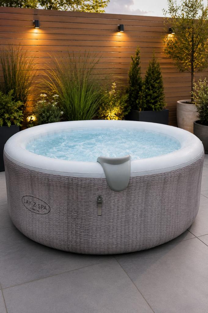 Lay-Z-Spa opblaasbare jacuzzi (zonder pomp), Ophalen of Verzenden, Gebruikt, Opblaasbaar