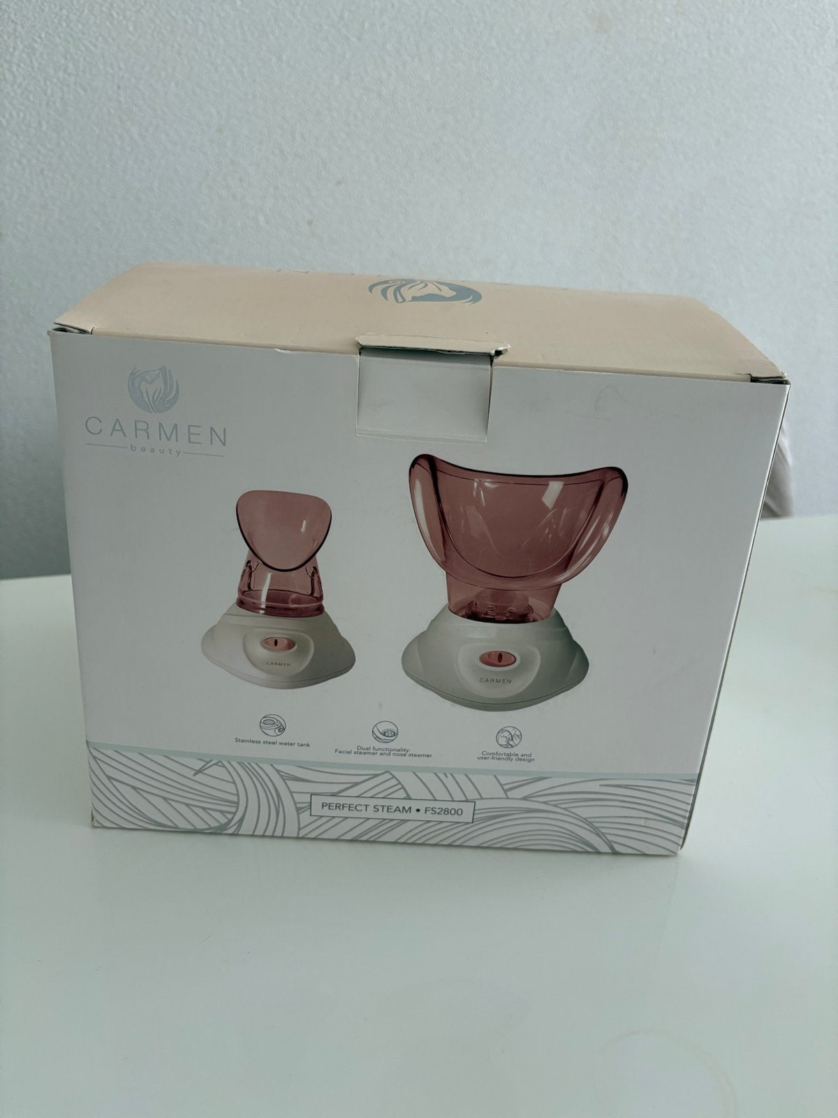 Carmen Gezichtssauna Perfect Steam FS2800, Ophalen of Verzenden, Zo goed als nieuw, Overige typen