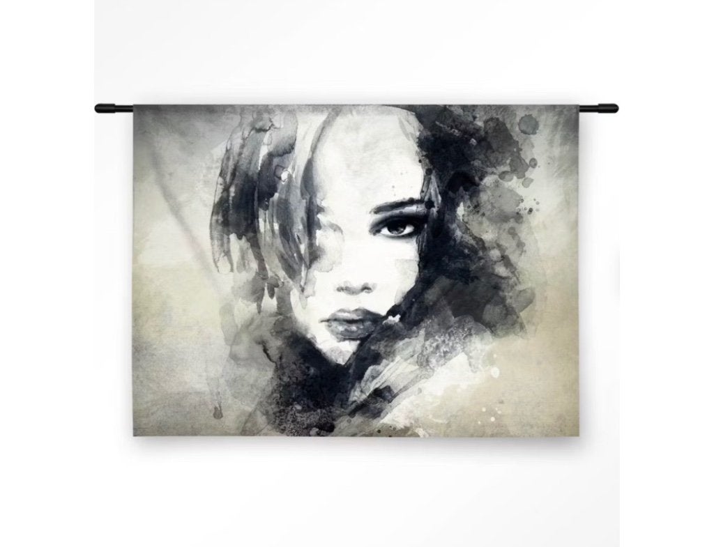 Wandkleed Urban cotton ‘The Look’, Beige, Industrieel, Wandkleed, Ophalen of Verzenden