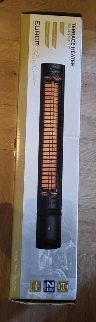 Terrashaard 1500 W, Tuin en Terras, Terrasverwarmers, Ophalen, Zo goed als nieuw, Elektrisch, Wand