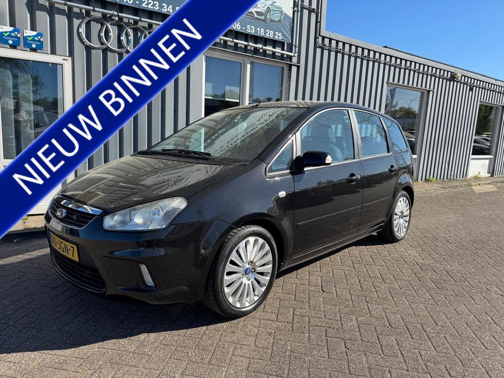 Ford C-MAX 1.8-16V Titanium Flexifuel (bj 2009), Voorwielaandrijving, Stof, Gebruikt, Zwart