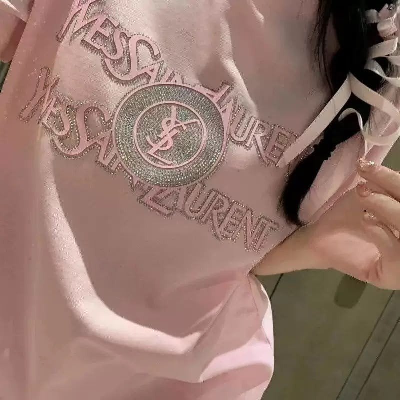 Yves Saint Laurent shirt met diamant steentjes, Yves Saint Laurent, Ophalen of Verzenden
