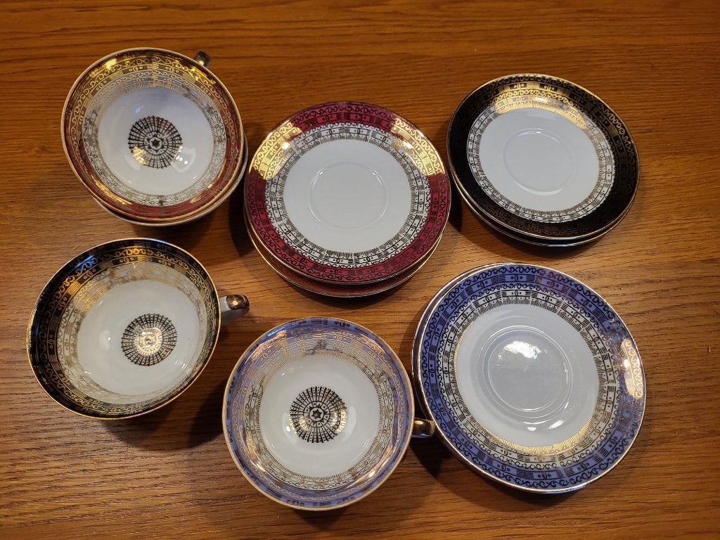 Vintage Aziatisch servies, Ophalen