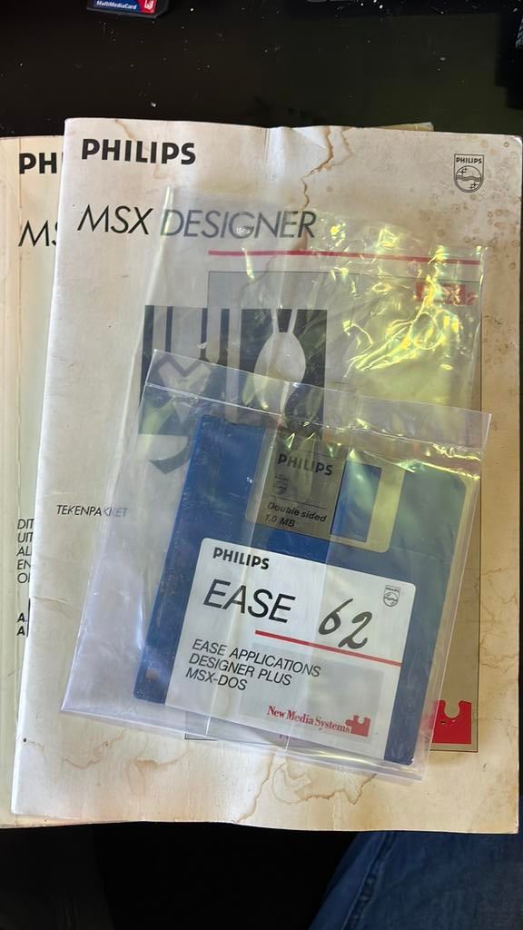MSX boekjes + diskette.  (Kwam bij de NMS 8220), 1 speler, Ophalen of Verzenden, Zo goed als nieuw, Vanaf 3 jaar