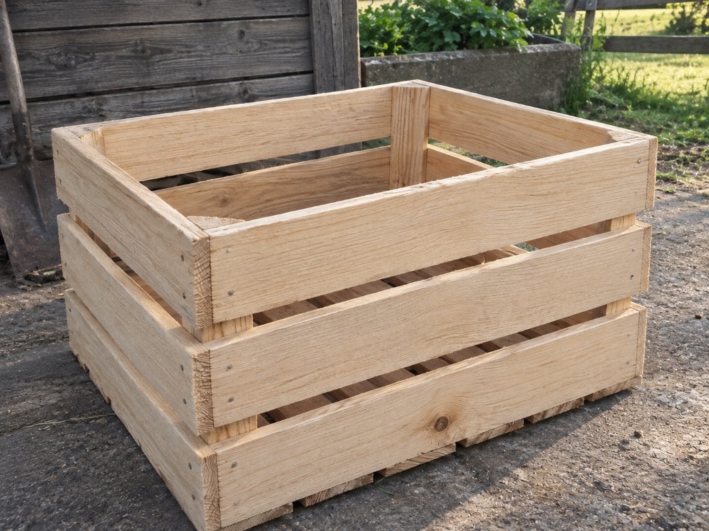 Houten kistje, Ophalen, 50 tot 100 cm, Nieuw, Grenenhout