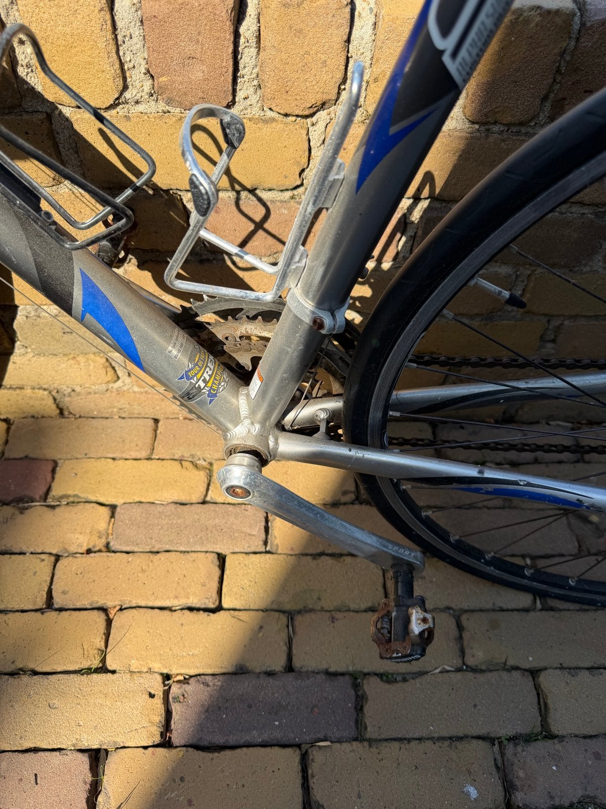 Trek racefiets - Gebruikt, maar in goede staat, Fietsen en Brommers, Overige merken, 28 inch, Gebruikt, Aluminium