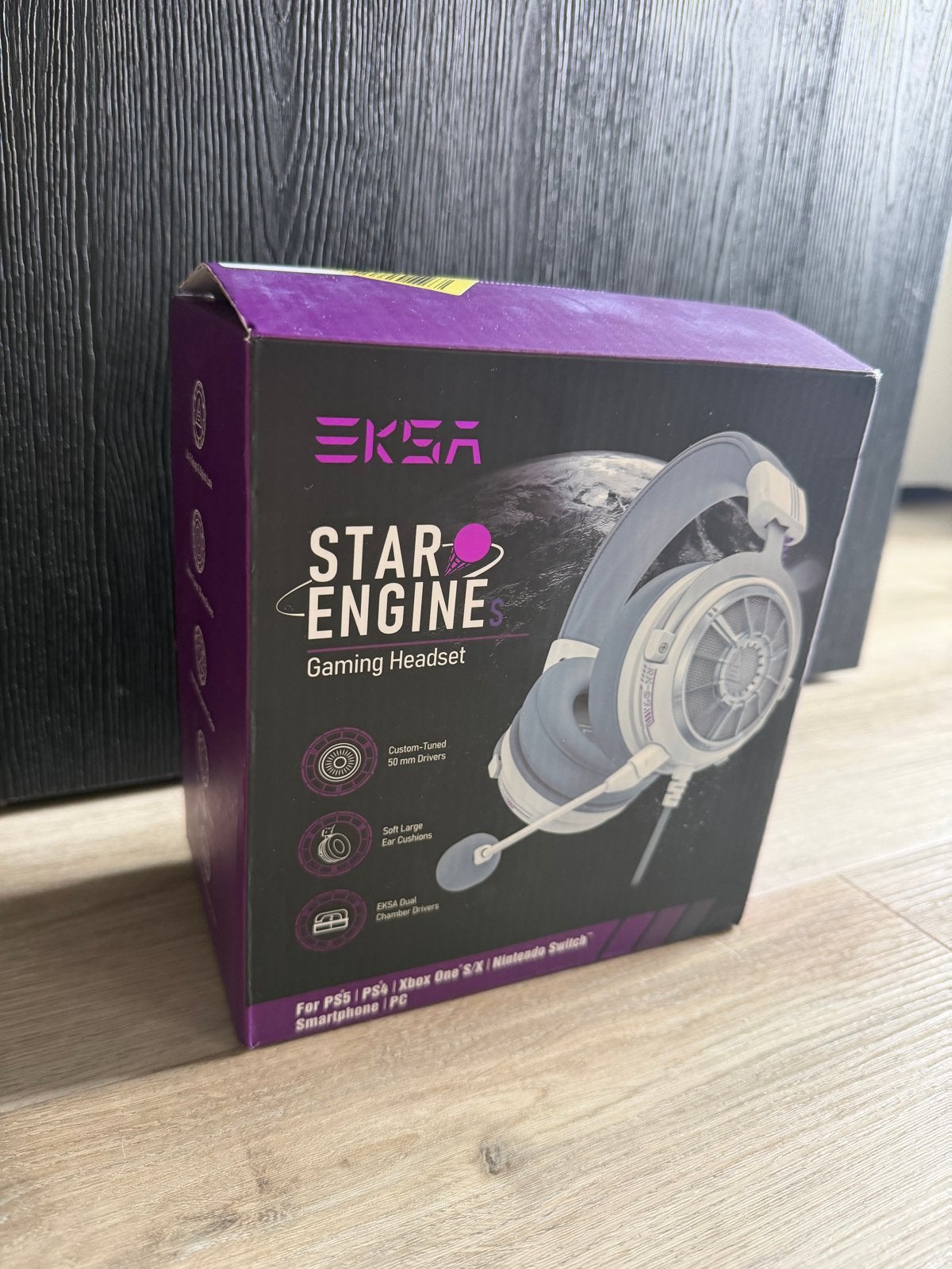 Eksa Star Engine S Gaming Headset voor PS5/PS4/Xbox/PC, Overige merken, Gaming, Nieuw, Grijs