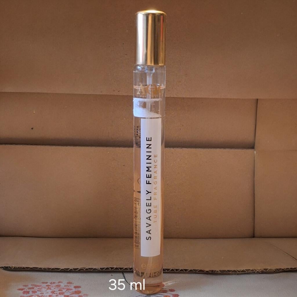 AQC Savagely Feminine Tube Fragrance - 35 ml, Verzenden, Zo goed als nieuw