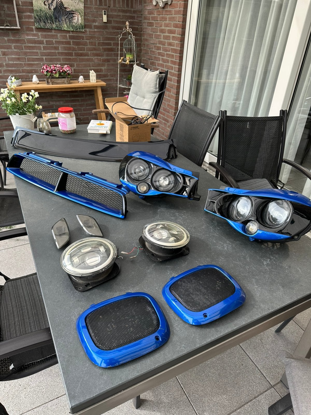 Partij Subaru Impreza WRX Bugeye onderdelen, Ophalen