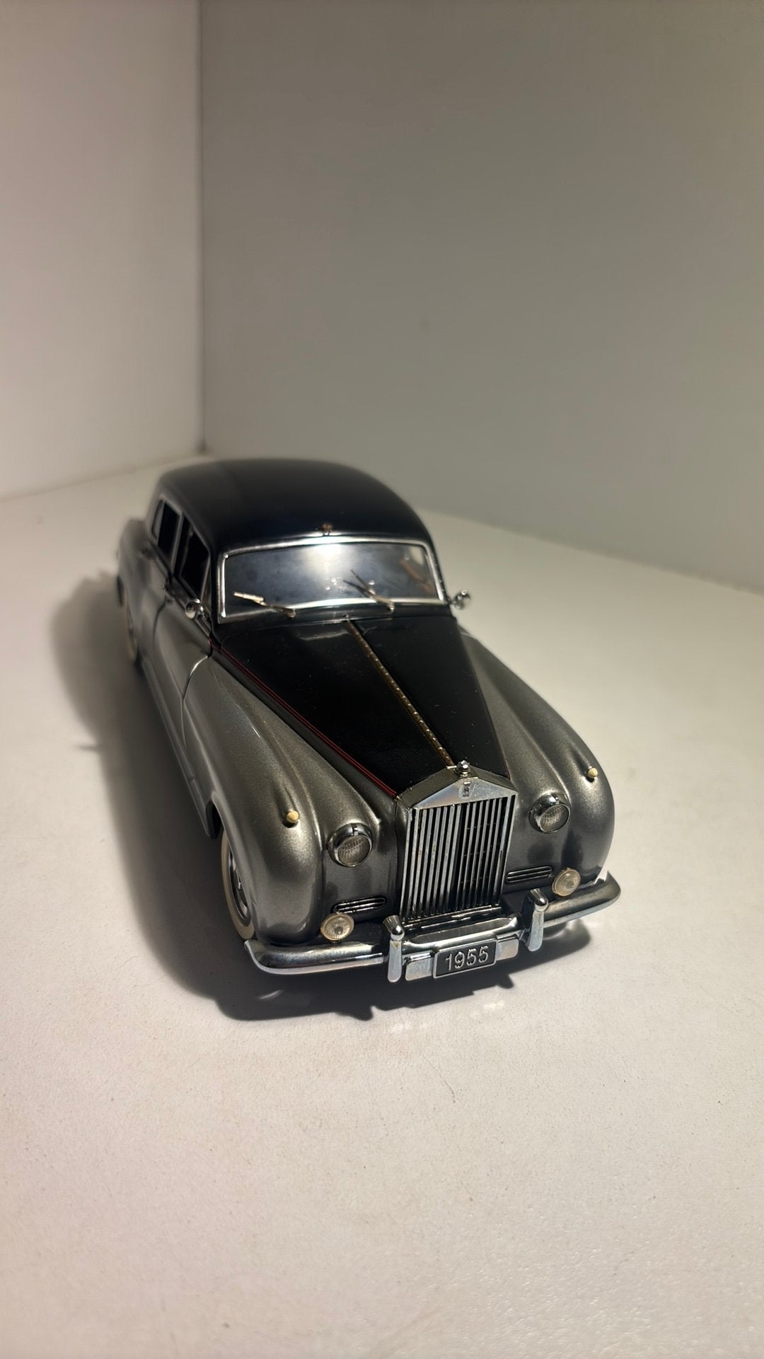 Rolls royce silver cloud 1 1955 Franklin mint 1.24, Overige merken, Ophalen of Verzenden, A, A