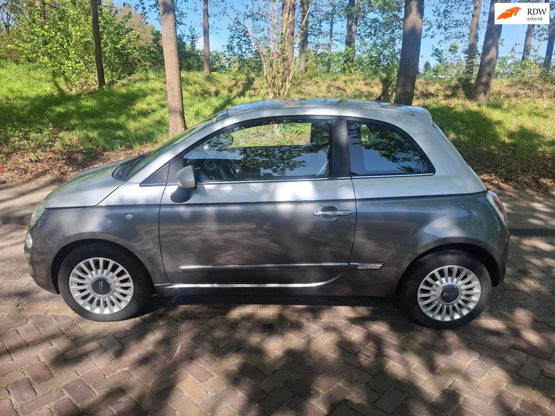 Fiat 500 1.2 Bicolore, Auto's, Fiat, Euro 5, Stof, Gebruikt, 1242 cc