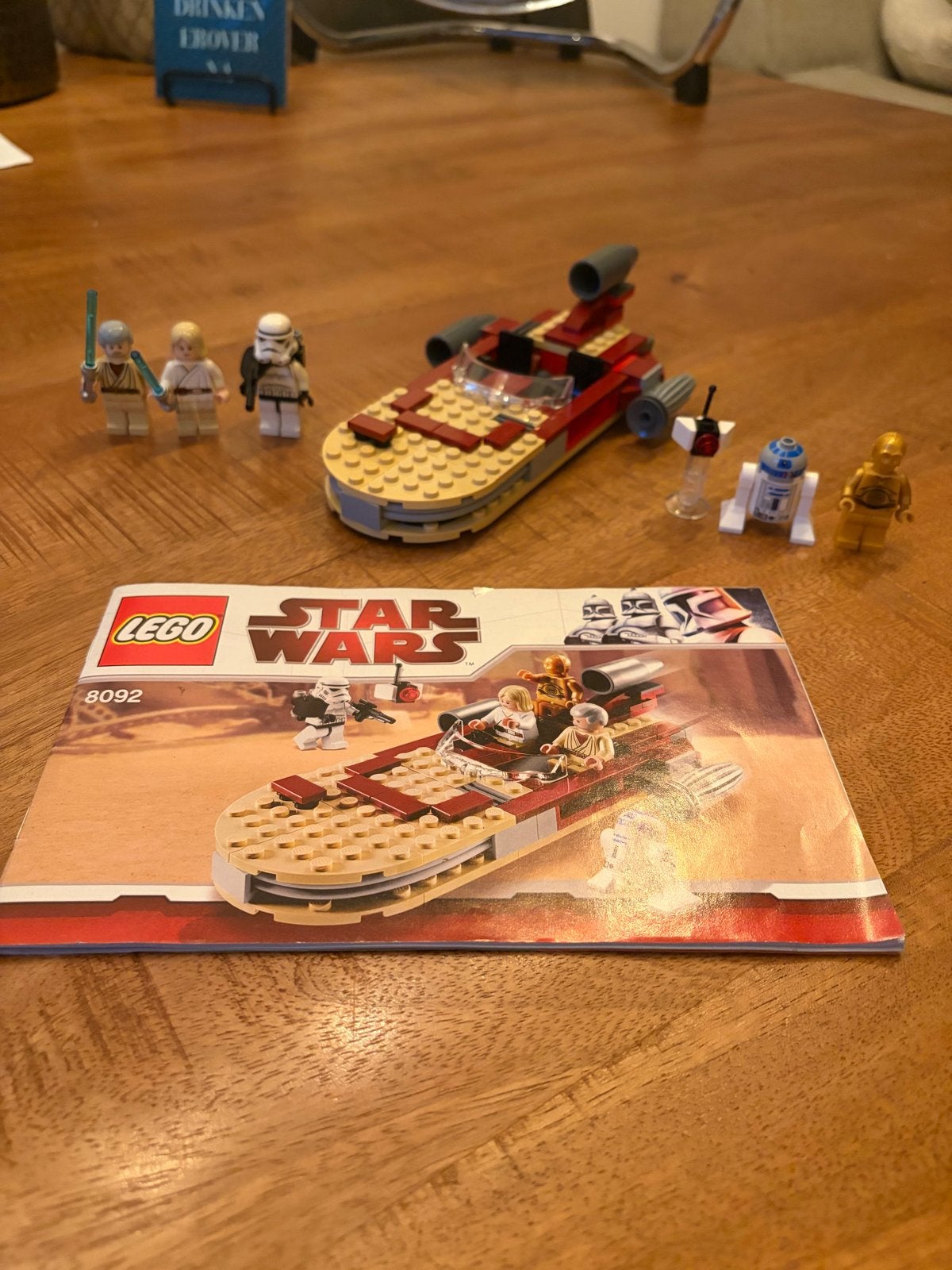 Lego Star Wars 8092 Luke’s Landspeeder Compleet, Star Wars, Lego, Ophalen of Verzenden, Zo goed als nieuw