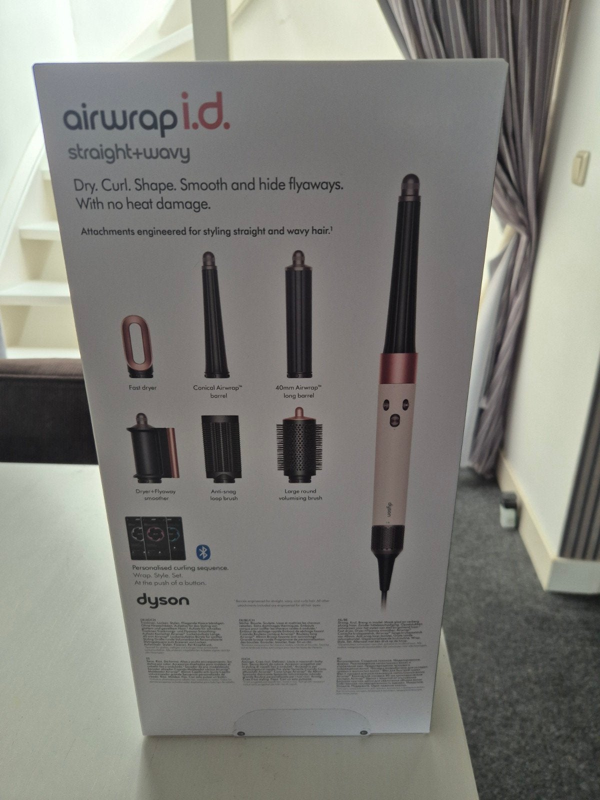 Dyson Airwrap i.d. Straight + Wavy - Nieuw in doos, Ophalen of Verzenden, Nieuw, Krultang of Stijltang