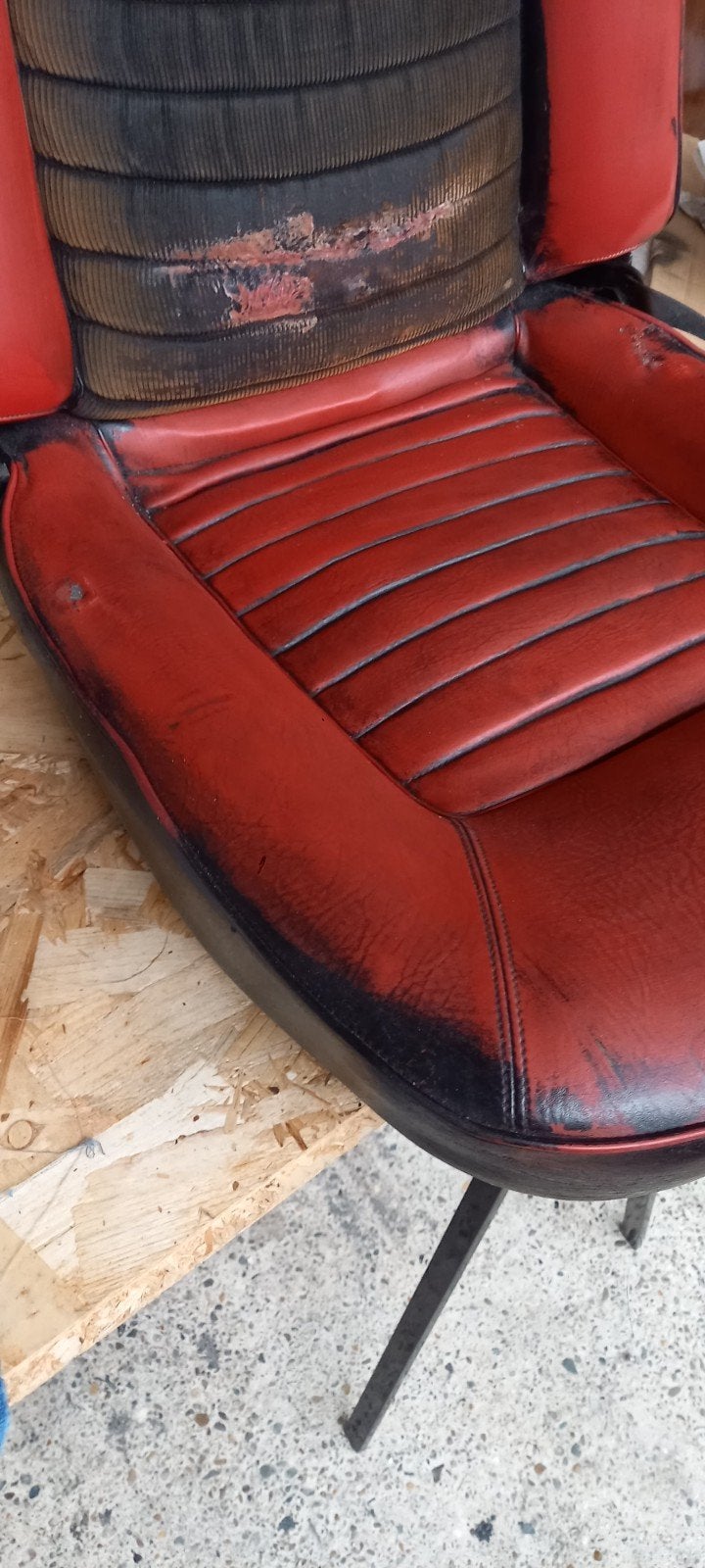Vintage Autostoelen links en rechts  opel gt cp Oldtimer, Ophalen, Gebruikt, Universele onderdelen