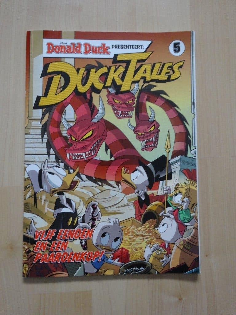 DuckTales album – vijf eenden en een paardenkop!, Eén stripboek, Ophalen of Verzenden, Zo goed als nieuw