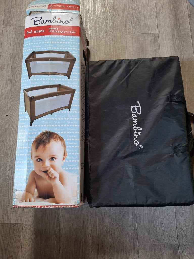Bambino campingbed, Ophalen, Zo goed als nieuw, Reisbedje