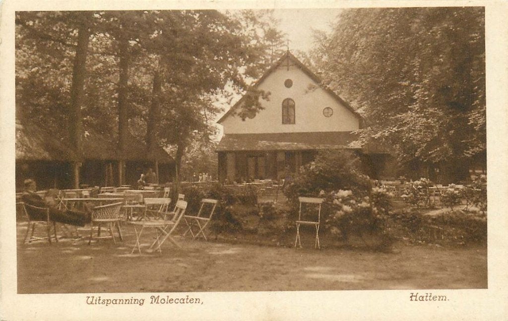 378-319-033 Hattem Uitspanning Molecaten, Ophalen of Verzenden, Voor 1920, Gelderland