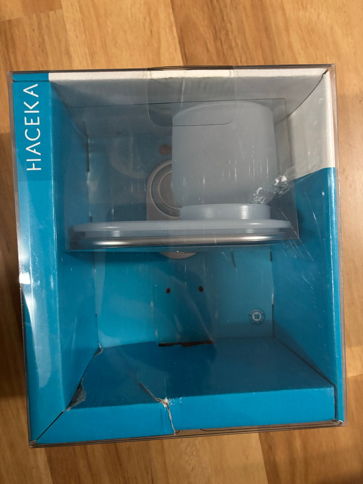 Haceka La Ronde glas - Nieuw in doos, Huis en Inrichting, Ophalen, Overige merken, Nieuw, Douche-accessoire